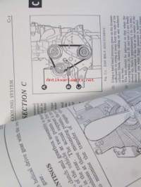 Morris-Commercial Workshop Manual Supplement Instructions LDO.1M and LDO2M range 1 Ton and 101/2 ton Forward-Control Vehicles, MC11/10 - Korjausohjekirja, Katso