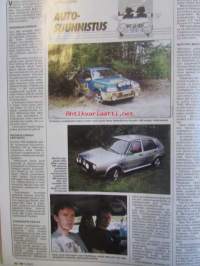 Vauhdin maailma 2001 nr 1 -mm.  F1 ja nuoruus, maailmanmestari Marcus Grönholm, Maailmanmestari MIchael Schumacher, Euroopanmestari Henrik Lundgaard, Artic Lapland