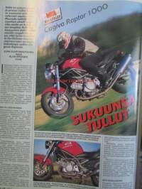 Vauhdin maailma 2001 nr 1 -mm.  F1 ja nuoruus, maailmanmestari Marcus Grönholm, Maailmanmestari MIchael Schumacher, Euroopanmestari Henrik Lundgaard, Artic Lapland