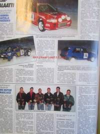 Vauhdin maailma 2001 nr 1 -mm.  F1 ja nuoruus, maailmanmestari Marcus Grönholm, Maailmanmestari MIchael Schumacher, Euroopanmestari Henrik Lundgaard, Artic Lapland