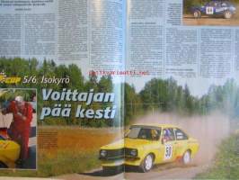 Vauhdin Maailma 2003 nr 10 -mm. Ralli-MM San remo, Ralli-SM Uusikaupunki Riihimäki, Ralli-SM nuoret ja Lady Cup Nokia, F-Cup Isokyrö, Citroen ralli-insinöörit,