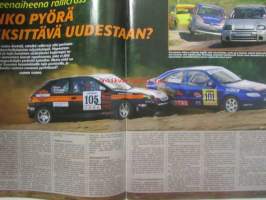 Vauhdin Maailma 2003 nr 2 -mm. Puheenaiheena rallicross, F1 2003, F1 autot, VM esittelee Jack Brabham, Merzario Ford A1, Jäärata SM Ylivieska, Ralli MM Monte