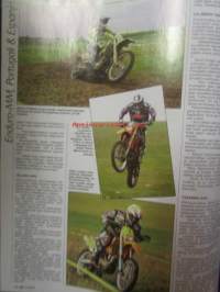 Vauhdin Maailma 2003 nr 4 -mm. Päijänne ajo, Enduro MM espanja ja portugali, jäärata SM konnevesi, geneven autonäyttely, Chevrolet corvette 50 vuotta, American