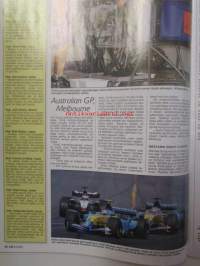 Vauhdin Maailma 2003 nr 4 -mm. Päijänne ajo, Enduro MM espanja ja portugali, jäärata SM konnevesi, geneven autonäyttely, Chevrolet corvette 50 vuotta, American