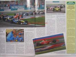 Vauhdin Maailma 2003 nr 4 -mm. Päijänne ajo, Enduro MM espanja ja portugali, jäärata SM konnevesi, geneven autonäyttely, Chevrolet corvette 50 vuotta, American