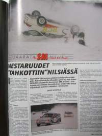 Vauhdin Maailma 2003 nr 4 -mm. Päijänne ajo, Enduro MM espanja ja portugali, jäärata SM konnevesi, geneven autonäyttely, Chevrolet corvette 50 vuotta, American