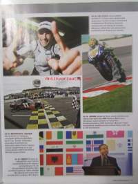 Vauhdin Maailma 2009 nr 12 -mm. Makasiini Ajo motorsport moto2 luokkaa, Minun autoni Matti Alamäellä, Koeajo Juuso Pykälistö, CO2 BRM bee four ERV, Mestarit ja