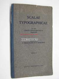 Scalae typographicae ex usu clinices opthalmologicae Bernensis