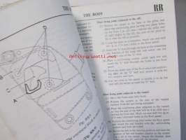 The Riley 4/sixty eight and 4/seventy two Workshop manual (Part No 1031A) - korjaamokäsikirja, katso kuvista tarkemmin