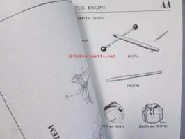 The Riley 4/sixty eight and 4/seventy two Workshop manual (Part No 1031A) - korjaamokäsikirja, katso kuvista tarkemmin