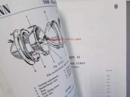 The Riley 4/sixty eight and 4/seventy two Workshop manual (Part No 1031A) - korjaamokäsikirja, katso kuvista tarkemmin