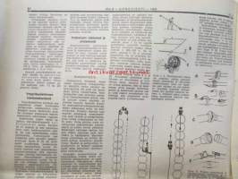 Koneviesti 1969 nr 6 -mm. Etu- vaiko takakuormain?, SIMA - maatalousnäyttely Pariisissa, Salaojituksen tulevaisuus, Vakolan tiiedote 6/68 sadetuslaitteet, Nordsten