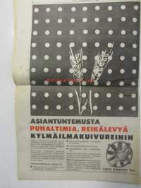 Koneviesti 1969 nr 6 -mm. Etu- vaiko takakuormain?, SIMA - maatalousnäyttely Pariisissa, Salaojituksen tulevaisuus, Vakolan tiiedote 6/68 sadetuslaitteet, Nordsten