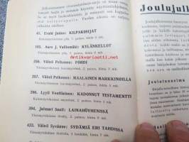 Karisto Oy:n kirjoja 1938 (julkaistuja uutuuksia)