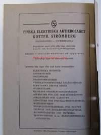 Oy Strömberg Ab 1938 I Z1 Tillbehör för normalmaskiner  -luettelo 11