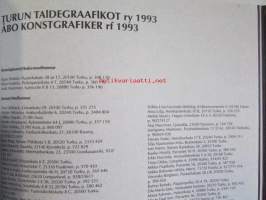 Turun Taidegraafikot 60 vuotta 1933-1993, Turun Taidemuseo 18.11.1993-30.1.1194