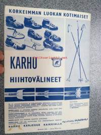 Kilpahiihdon opas seuroille (Hiihtäjä 1966 nr 3)