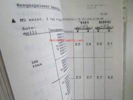 BMW Electrical Troubleshooting Manual vol 1./vol.2, 7 series (E32) model Year 1987-89, Elektroniikan ongelmien ratkaisut 2 erillistä kansiota, Katso kuvasta