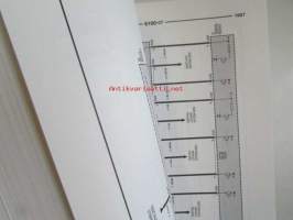 BMW Electrical Troubleshooting Manual supplement 1, E 32 7-series 1987, Elektroniikan ongelmien ratkaisut, Katso kuvasta tarkemmat malli ja sisällystiedot.