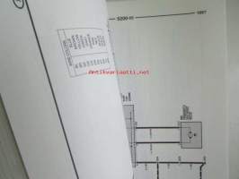 BMW Electrical Troubleshooting Manual supplement 1, E 32 7-series 1987, Elektroniikan ongelmien ratkaisut, Katso kuvasta tarkemmat malli ja sisällystiedot.