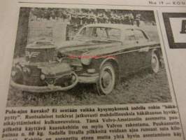 Koneviesti 1960 / 19 -mm. David Brown 850, sokerijuurikkaan koneellinen nosto, -59 myönnetyt patentit, Länsisaksalainen auto- ja traktorikaravaani M.A.N.