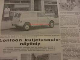 Koneviesti 1960 / 19 -mm. David Brown 850, sokerijuurikkaan koneellinen nosto, -59 myönnetyt patentit, Länsisaksalainen auto- ja traktorikaravaani M.A.N.