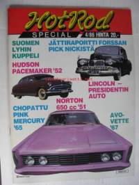 Hot Rod Special 1986 nr 4 (päätoimittajana Kari Kettunen)