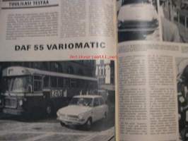 Tuulilasi 1968 / 10 sis mm.Katsokaa hampaita kun ostatte auton.Onko teilläkin Mercedes kompleksi ?.Vanhan Mossen kauneusleikkaus.Pauli Toivonen..Testissä Daf