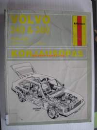 Volvo 340 &amp; 360 1976-1987 1397cc, 1721cc, 1986cc  Hoito, huolto, korjaus, rakenne, toiminta -Korjausopas