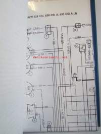 BMW Schältpläne, ab 1979 Models, Sähkökaavioita, Katso kuvasta tarkemmat malli ja sisällystiedot.