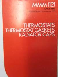 Unipart Parts and Accessories Catalogue vuosilta 1976-81 - Varaosa- ja tarvikeluettelo, Sisältää 5 eri luetteleoa  MMM 1122, MMM 1110, MMM 1120, MMM 1121, MMM