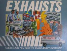 Unipart Exhausts - Everything you need to know about exhausts 1984 - Katso kuvista tarkemmin luetteloiden sisällys ja ilmestymisvuodet.