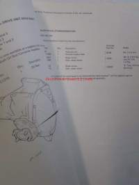 British Leyland Jaguar Parts Technical information 1974 Volume J1 - teknisiä tietoja, Katso kuvista tarkemmin sisällys