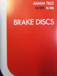 Unipart Parts and Accessories Catalogue MMM 1100 vuosilta 1984-85 - Varaosa- ja tarvikeluettelo MMM 1100, Sisältää 6 eri luetteleoa  MMM 1160, MMM 1161, MMM