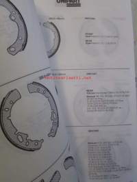 Unipart Parts and Accessories Catalogue MMM 1100 vuosilta 1984-85 - Varaosa- ja tarvikeluettelo MMM 1100, Sisältää 6 eri luetteleoa  MMM 1160, MMM 1161, MMM