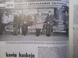 Moottoriurheilu 1964 nr 12 -mm. He päättävät SML:n asioista vuonna -65, Hallitus esitti ja voitti: vaihdoksia puhemiehistössä, FIM