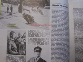 Moottoriurheilu 1964 nr 9 -mm. Maailmanmestarit valloittivat Imatran - Imatra valloitti maailmanmestarit, Hieman kovista pojista, Varikolla luisti lujasti juttu,