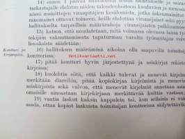 Helsingin kaupungin sairaalain taloushenkilökunnan johtosääntö 1928