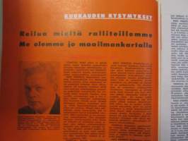 Moottoriurheilu 1964 nr 1 -mm.  Moottoriurheilu 1964  MZ teknillistä varmuutta, Jäämurtajien kausi on vauhdissa, Hyvien päätösten kokous, Ennätyksellinen