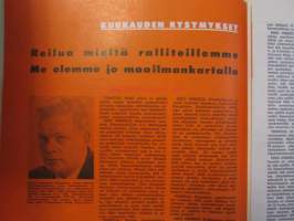 Moottoriurheilu 1964 nr 1 -mm.  Moottoriurheilu 1964  MZ teknillistä varmuutta, Jäämurtajien kausi on vauhdissa, Hyvien päätösten kokous, Ennätyksellinen