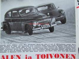 Moottori-urheilu 1963 nr 2 -mm. Moottoriurheilu 1963 nr  2 Asahi aloitti Japanin Mp-teollisuuden, Kierros TT-radoilla, Heinolan MK täytti vuosia, Kotimaan