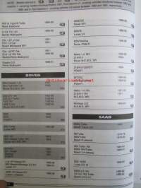 Autodata Fuel Injection 4 - Vehicle introduced between 1991 and 1993, Katso automerkkit ja mallit kuvista tarkemmin.