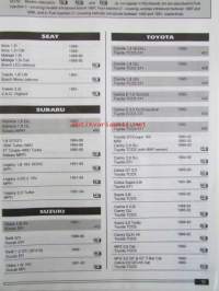 Autodata Fuel Injection 4 - Vehicle introduced between 1991 and 1993, Katso automerkkit ja mallit kuvista tarkemmin.