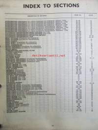 Jaguar 2.4 litre Mark 2 Model  SPare Parts Catalogue Engine numbers BG.1001 Onwards / BH.1001 Onwards - Varaosaluettelo, Katso tarkemmat mallit ja sisällysluettelo