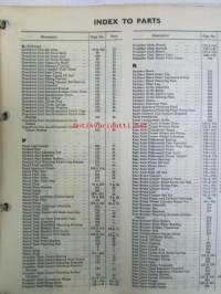 Jaguar 2.4 litre Mark 2 Model  SPare Parts Catalogue Engine numbers BG.1001 Onwards / BH.1001 Onwards - Varaosaluettelo, Katso tarkemmat mallit ja sisällysluettelo