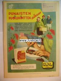 Kotiliesi 1947 nr 21.  Ruokaohjeita ja ajankuvaa vuodelta 1947.