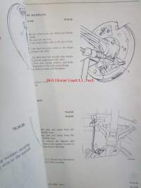British Leyland Triumph Dolomite, Repair Operation manual Part no. 545206 - Korjausohjekirja, Katso tarkemmat mallit ja sisällysluettelo kuvista