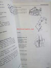 British Leyland Triumph Dolomite, Repair Operation manual Part no. 545206 - Korjausohjekirja, Katso tarkemmat mallit ja sisällysluettelo kuvista