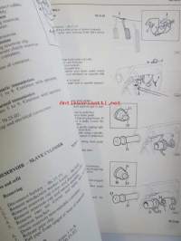 British Leyland Jaguar Series 3 V.12 &quot;E&quot; Type, Repair Operation manual - Korjausohjekirja, Katso tarkemmat mallit ja sisällysluettelo kuvista