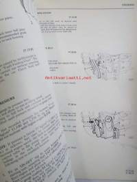 British Leyland Jaguar Series 3 V.12 &quot;E&quot; Type, Repair Operation manual - Korjausohjekirja, Katso tarkemmat mallit ja sisällysluettelo kuvista